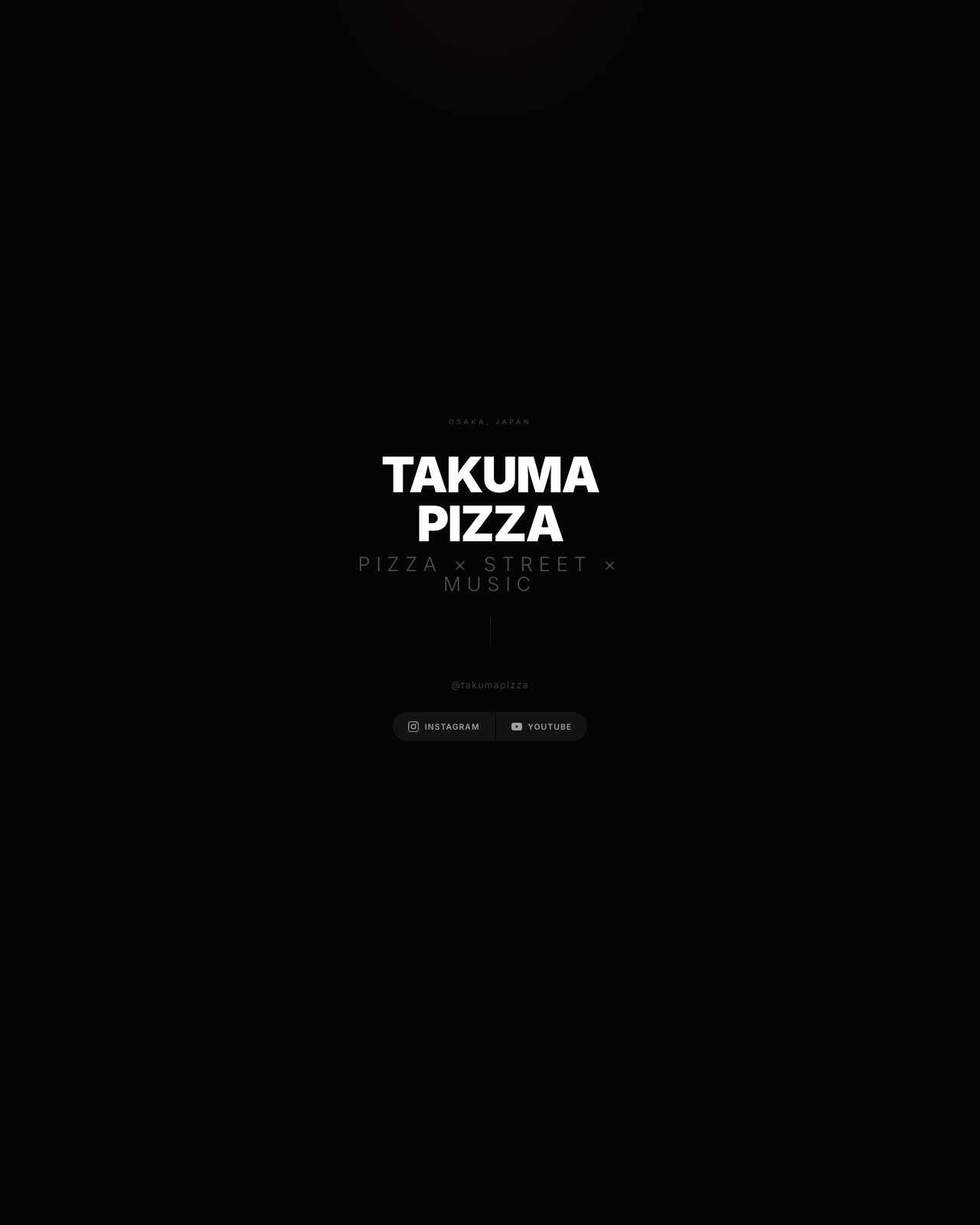 TAKUMA PIZZA LPスクリーンショット