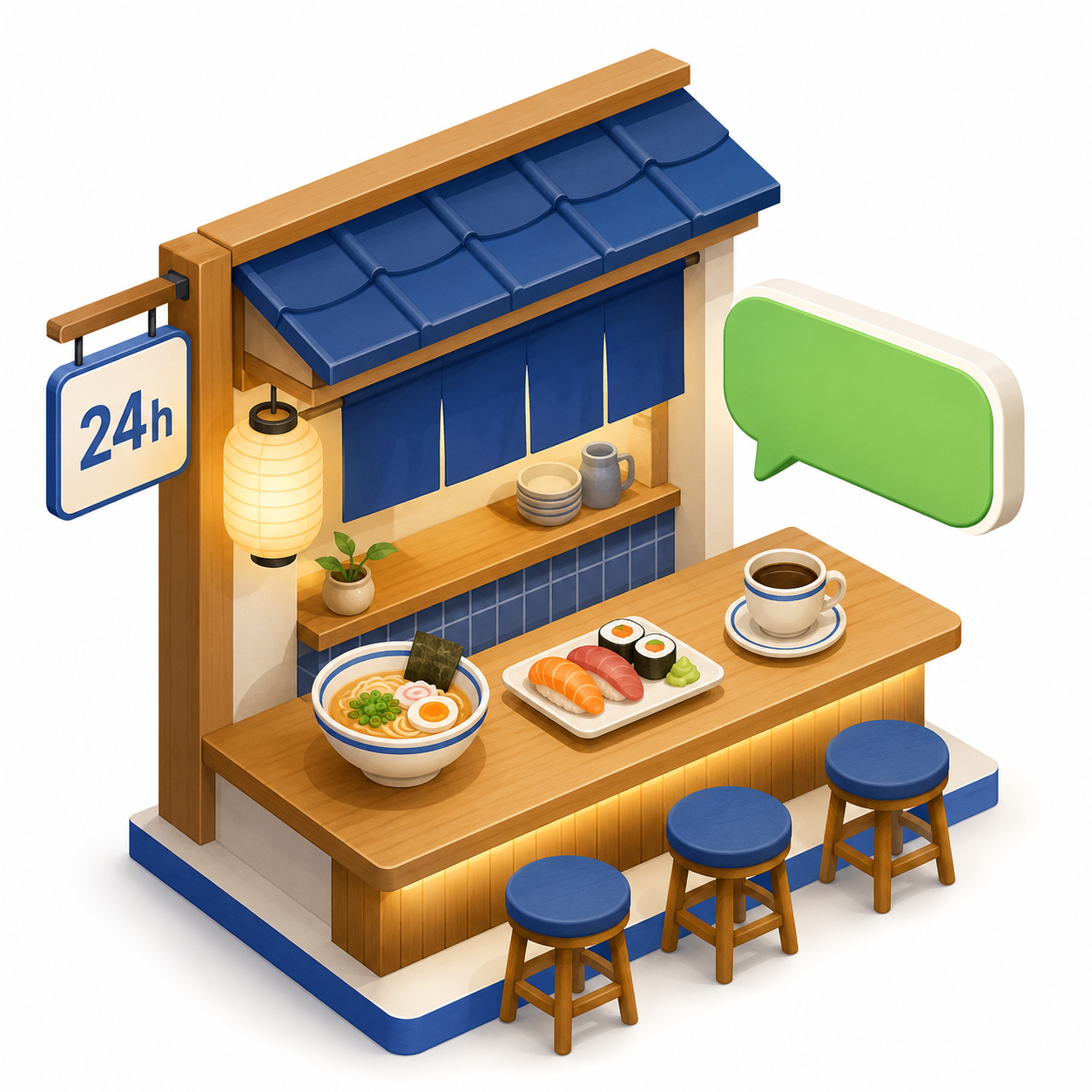 飲食店の活用イメージ